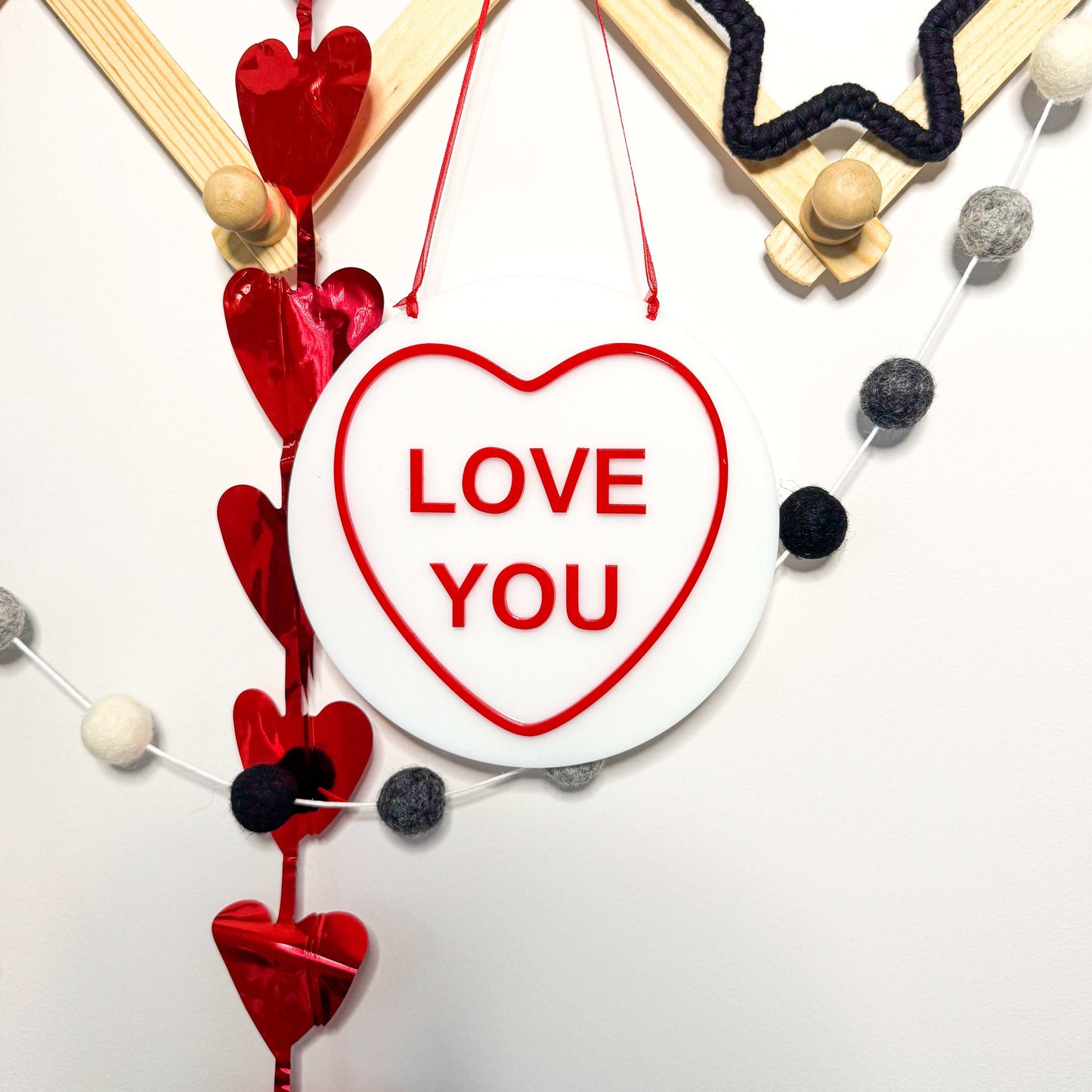 Acrylic Sweetie Heart