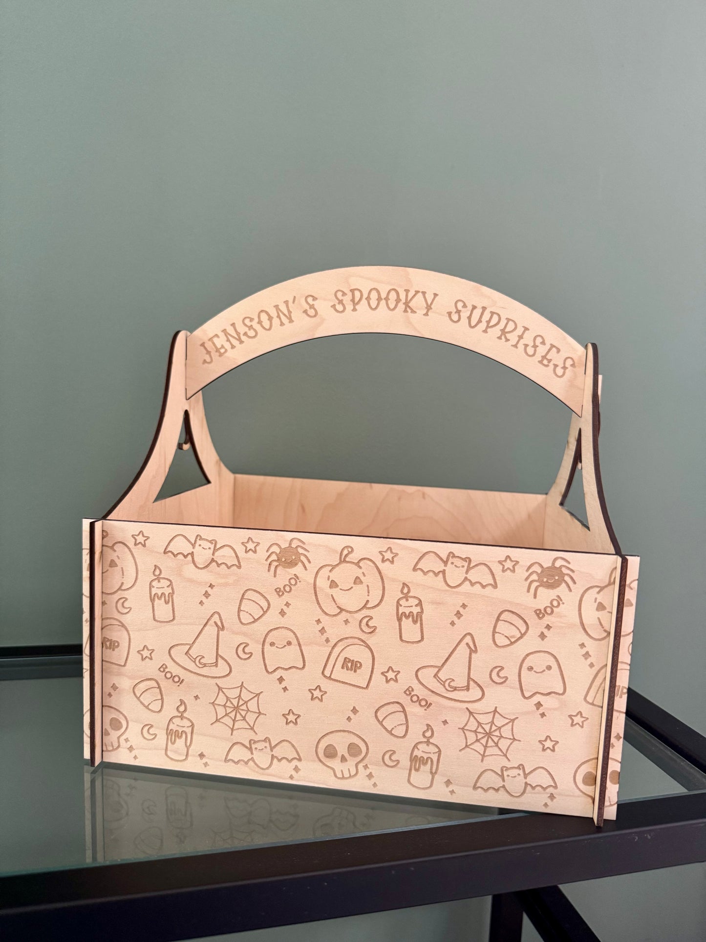 Personalised Halloween Crate