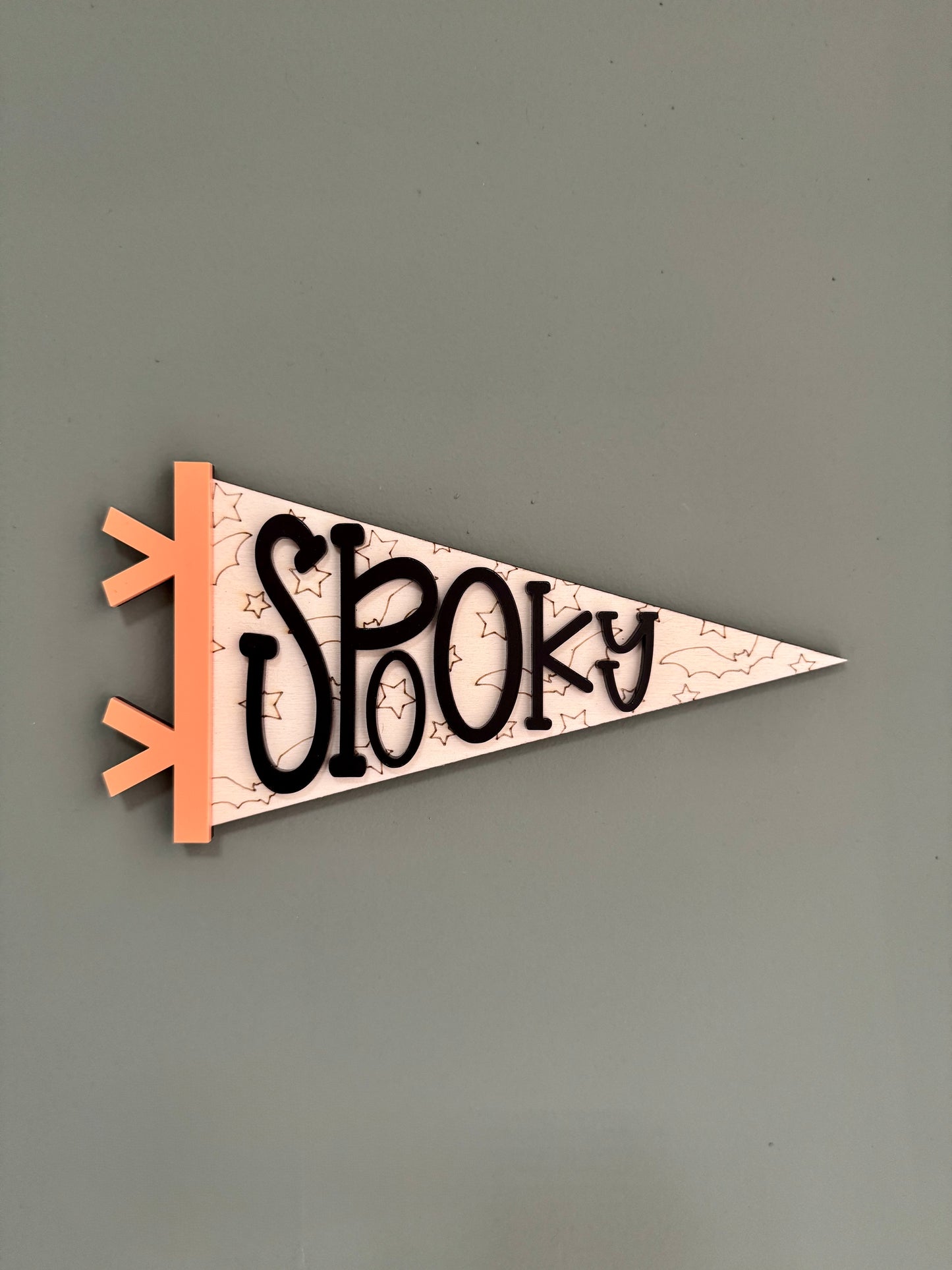 Spooky Pennant Flag