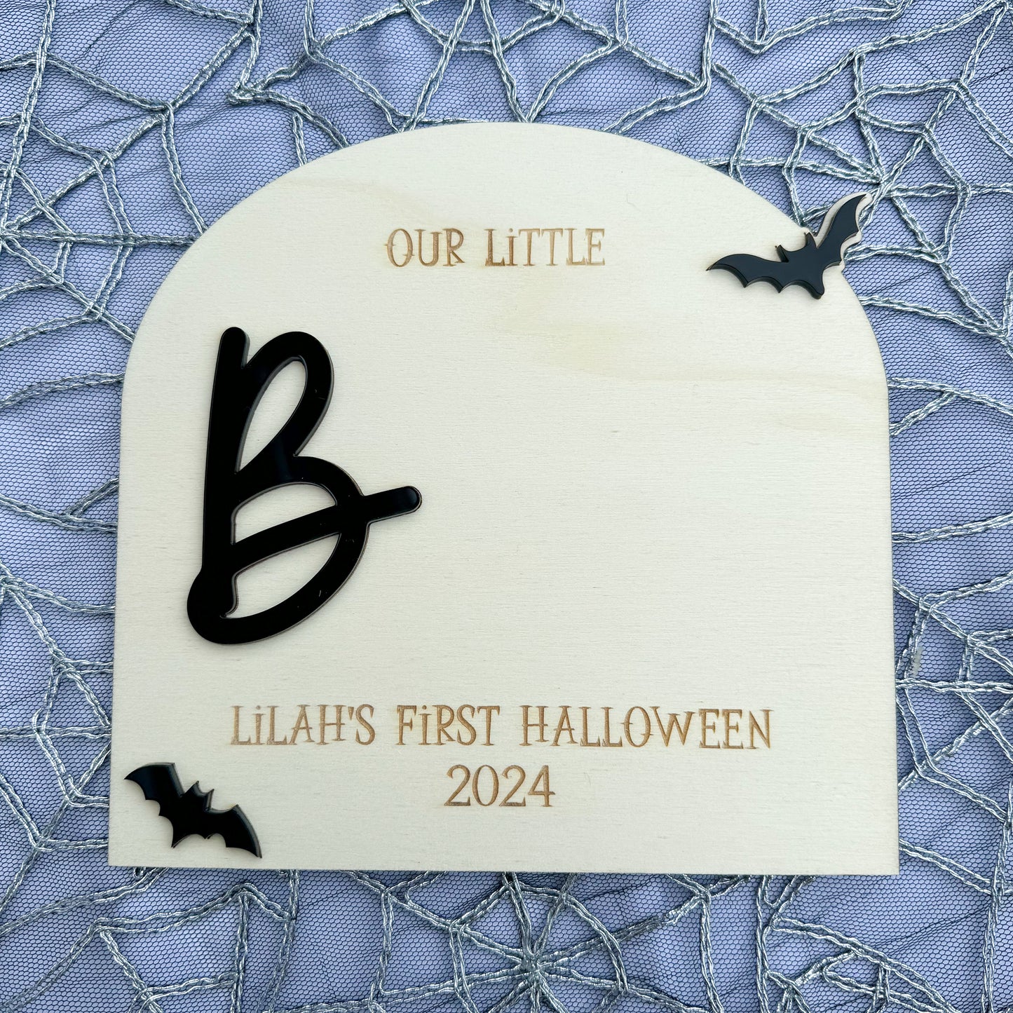 My First Halloween Plaque