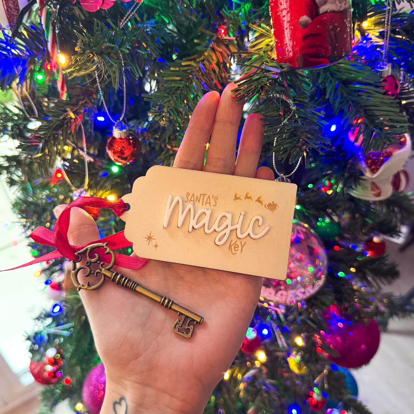 *CLEARANCE* Santa's Magic Key TAG ONLY