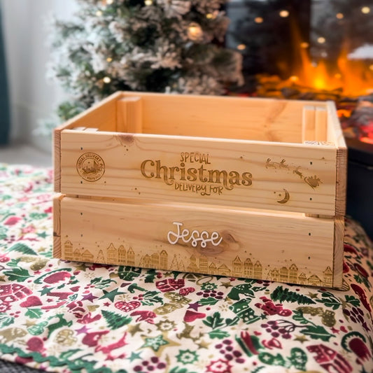 Personalised Christmas Crate *PRE ORDER*