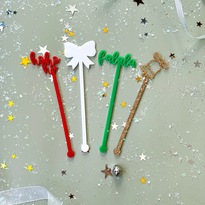 Christmas Drink Stirrers