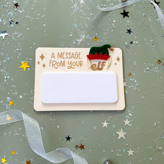 Naughty Elf Note Board