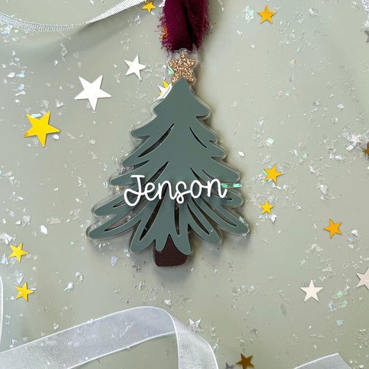 Personalised Christmas Tree Tag