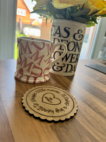 Personalised Teacher Coaster