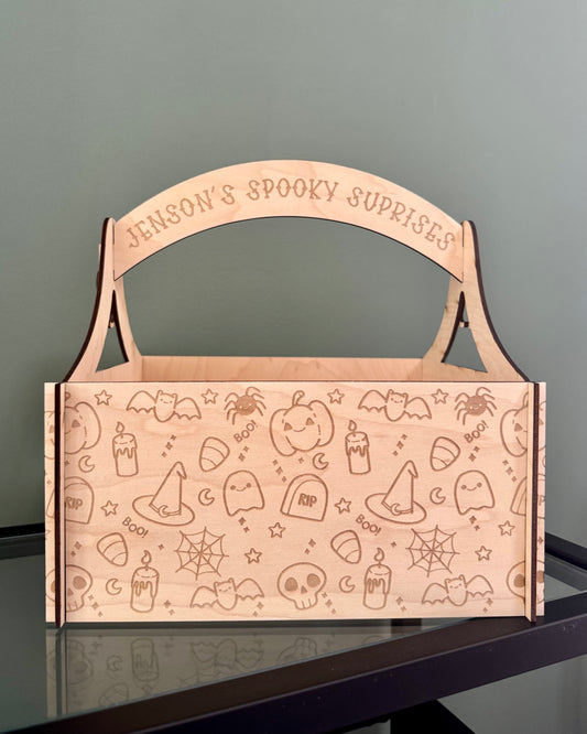 Personalised Halloween Crate