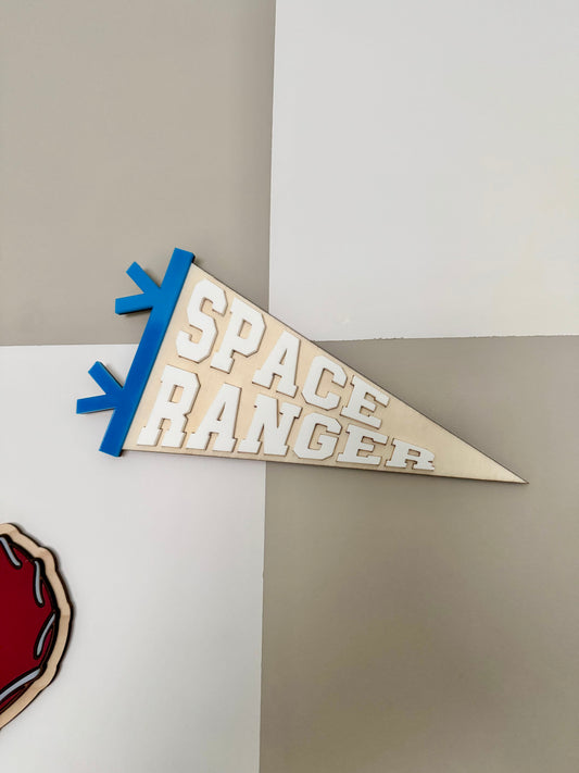 Space Ranger Pennant Flag