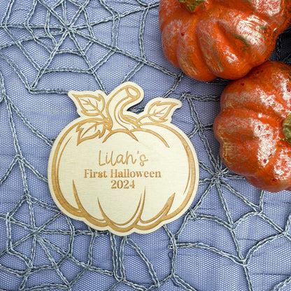 First Halloween Pumpkin