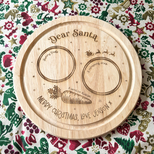 Personalised Santa Treats Board