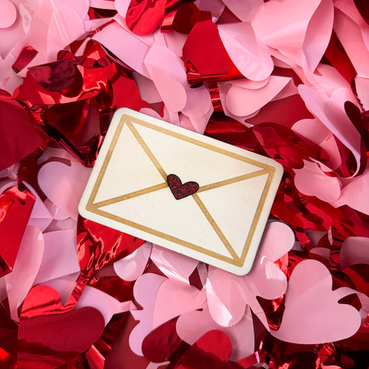 Personalised Wooden Love Letter